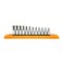 GEARWRENCH 12 Pc. 3/8" Drive Hex Bit Socket Set, Metric - 80580