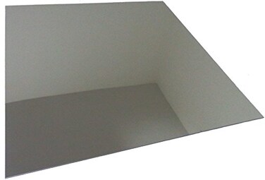 SUPREMETECH 12 x 12 x 0.04 Inch Acrylic See-Through Mirror, Scratch Resistant, 40% Transparent