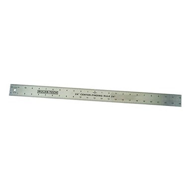 Woodriver Stainless Steel Center Finding Rule 24