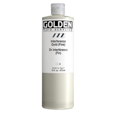 Golden Fluid Interference Acrylics - Interference Gold Fine 16 oz bottle