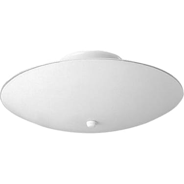 Progress Lighting 12" 2-Light Flush Mount Light, White