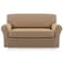 Easy-Going 2 Pieces Stretch Loveseat Couch Sofa Slipcover Washable