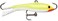 Rapala Vertical Jigging Rap&ldquo; 1-1/2", Silver Fluorescent Chartreuse