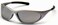 Pyramex Zone Ii Safety Eyewear, Silver Mirror With Silver Frame, SS3370E