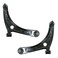 TRQ Front Lower Driver and Passenger Side Control Arm and Ball Joint Set 2