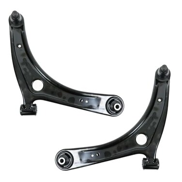 TRQ Front Lower Driver and Passenger Side Control Arm and Ball Joint Set 2