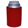 Coolie Junction Blank Thick Foam Old School Can Cooler ,2 Pack, Red