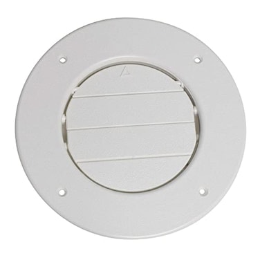 VALTERRA A/C Vent Spaceport 4" Wh, White