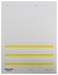 Abilitations - 89665 Integrations Hi-Write Journal Paper - Beginner 2 Paper - 100 Pack, Yellow/White