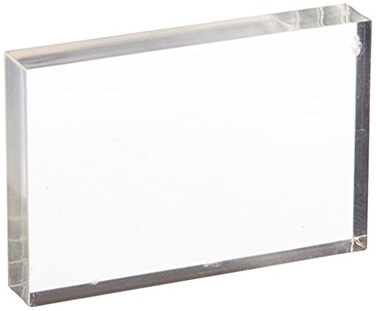 Hero Arts CL033 Tools, 3" x 2" Acrylic Block