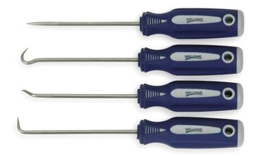 Williams 40201 Mini Pick and Hook Set, 4-Piece