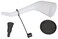 Lisle 18232 Offset Funnel with CapLid Black