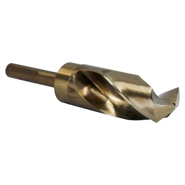 Drill America D/AMMCO15.00 1/2" Reduced Shank Cobalt Silver and Deming Drill Bit, 15 mm