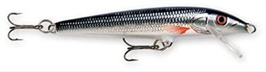 Rapala Original Floater&ldquo; Balsa Minnow Lure&ldquo; 7", Shiner