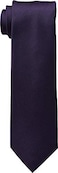 Calvin Klein Men's Silver Spun Solid Tie, Plum, Regular