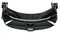 MSA 10115730 V-Gard Frame - General Purpose Applications, Fits Cap-Style Hard Hats, Black, High Density Polyethylene ,HDPE, Includes Replaceable Debris Control Attachment, DurableReusable