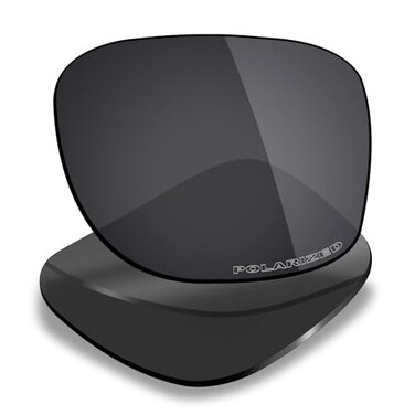 Mryok Plus Polarized Replacement Lenses for Oakley Dart Sunglasses, HD Polarized, UV Protection, Impact ResistantPerfectly Fit - Stealth Black