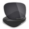 Mryok Plus Polarized Replacement Lenses for Oakley Dart Sunglasses, HD Polarized, UV Protection, Impact ResistantPerfectly Fit - Stealth Black