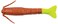 Berkley Gulp!Shrimp, 3in, 3" ,6 Count