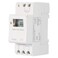 YWBL-WH Programmable Digital Timer Switch, High Capacity Din Rail Mounted THC Timer Relay 30A for Street Lamps and Production Devices