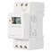 YWBL-WH Programmable Digital Timer Switch, High Capacity Din Rail Mounted THC Timer Relay 30A for Street Lamps and Production Devices