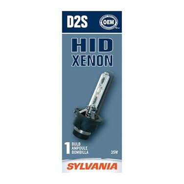 SYLVANIA D2S Basic HID Headlight White Automotive Bulb, 1 Bulb