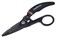 Southwire Pro Datacomm Snips - Engineered for PrecisionControl - Spring-Loaded Blade - Double-Dipped Textured Grip - Serrated Cutting Edge