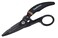 Southwire Pro Datacomm Snips - Engineered for PrecisionControl - Spring-Loaded Blade - Double-Dipped Textured Grip - Serrated Cutting Edge