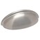 Cosmas 10 Pack 783SN Satin Nickel Cup Pull 3 Inch Hole Centers