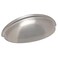 Cosmas 10 Pack 783SN Satin Nickel Cup Pull 3 Inch Hole Centers