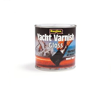 Rustins Yacht Varnish Clear Gloss 250ml