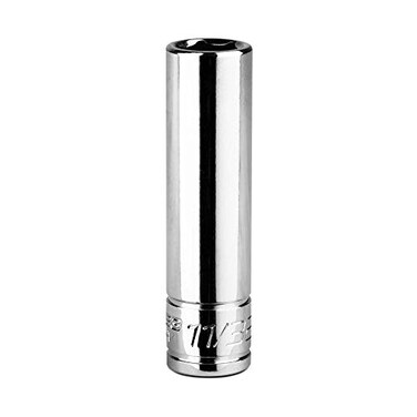Capri Tools 11/32-Inch Deep Socket, 1/4-Inch Drive, 6-Point, SAE