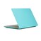 RUBAN Case for MacBook Pro 15 inch 2019 2018 2017 2016 Release A1990/A1707 with Touch Bar, Plastic Hard Shell Cover, Turquoise