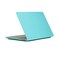 RUBAN Case for MacBook Pro 15 inch 2019 2018 2017 2016 Release A1990/A1707 with Touch Bar, Plastic Hard Shell Cover, Turquoise