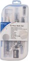 Westcott 10-Piece Math Set for Students, Includes 2 Compasses, ProtractorRuler, Back to School, Classroom, School Supplies, Geometry Practice, Durable Storage Case