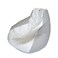E-SeaRider Teardrop Marine Beanbag ,White/Grey, Medium