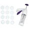 Wilton Simple Success Cookie Press with Discs, 13-Piece
