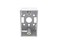 Networx Surface Mount Box - 1.89 Inch - White