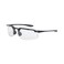 CROSSFIRE 2164 Crossfire Clear Safety Glasses, Scratch-Resistant, Frameless