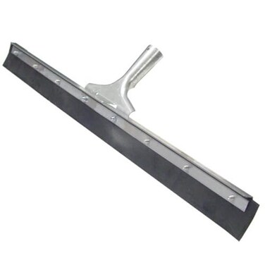 Winco 24" Floor Squeegee, Double-Foam EVA Blade, Durable Frame
