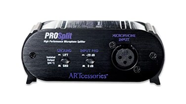 ART ProSplit High Performance Transformer Isolated Mic Splitter