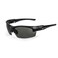 Crossfire 4061 Premium Safety Glasses, Black Frame, Smoke Lens