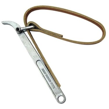Westward Strap Wrench, 1 to 6 3/10 in., 22 in. L