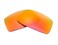 NicelyFit Polarized Replacement Lenses Lens for Oakley Gascan OO9014 Sunglass Frames ,Fire Red Mirror