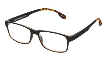 SAV Select-A-Vision Flex 2 Lightweight Flexible Square Readers, Black Demi,2.50