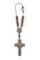 Intercession Car Rearview Mirror Rosary ,St Benedict