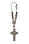 Intercession Car Rearview Mirror Rosary ,St Benedict