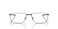 Oakley Men's OX3217 Socket 5.0 Metal Rectangular Prescription Eyeglass Frames, Satin Black/Demo Lens, 55 mm