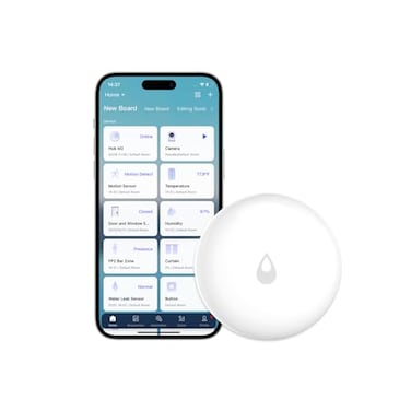 Aqara Water Leak Sensor 1 Pack, Zigbee Water Leak Detector for Alarm System