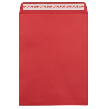 LUXPaper 9 x 12 Open End EnvelopesPeelPressRuby Red80lb. Text50 Qty